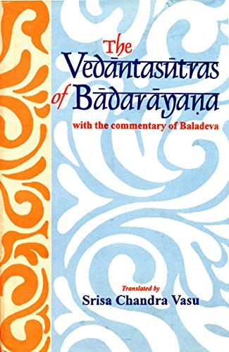 Vedantasutras of Badarayana
